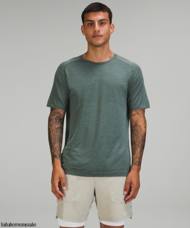 Lululemon Deutschland DELULU762 | Metal Vent Tech Kurzarmshirt 20 Rauchfichte